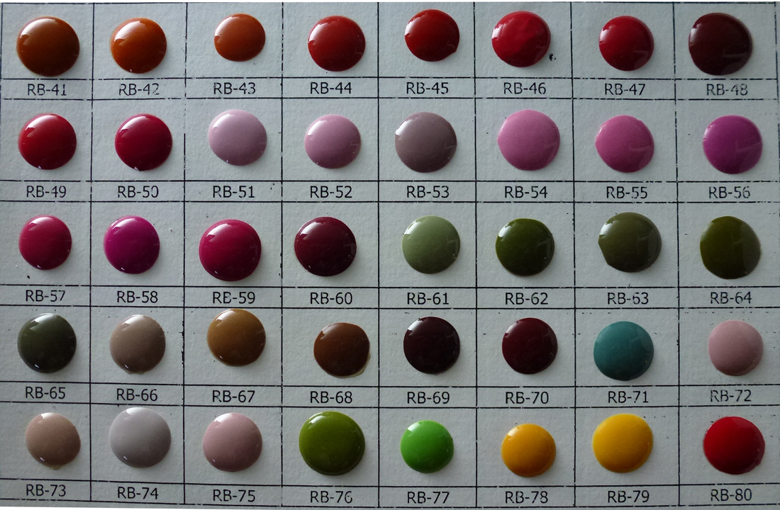 Enamel Color Chart